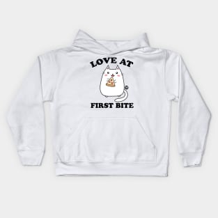 LOVE FIRST BITE Kids Hoodie